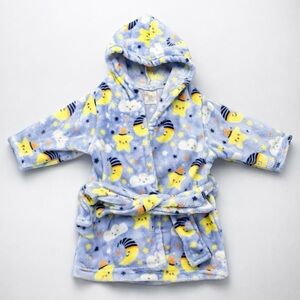 Cozy Blue and Yellow Kids Pajamas